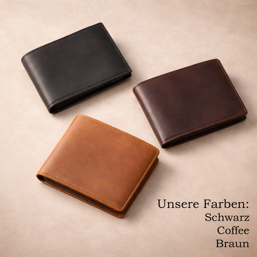 Gravierte Geldbörse von HOLZZEUG