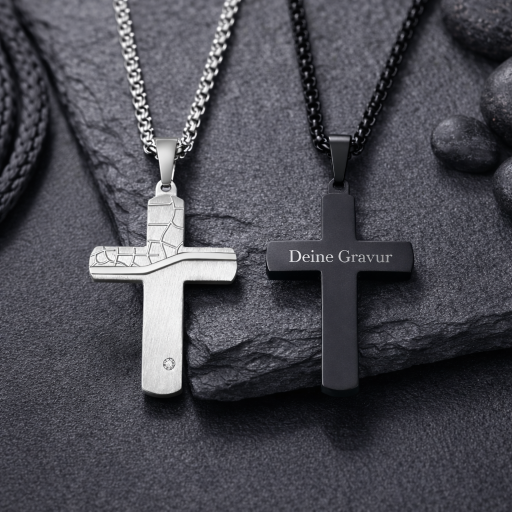 Herrenkette mit Gravur - Personalisierte Männerkette