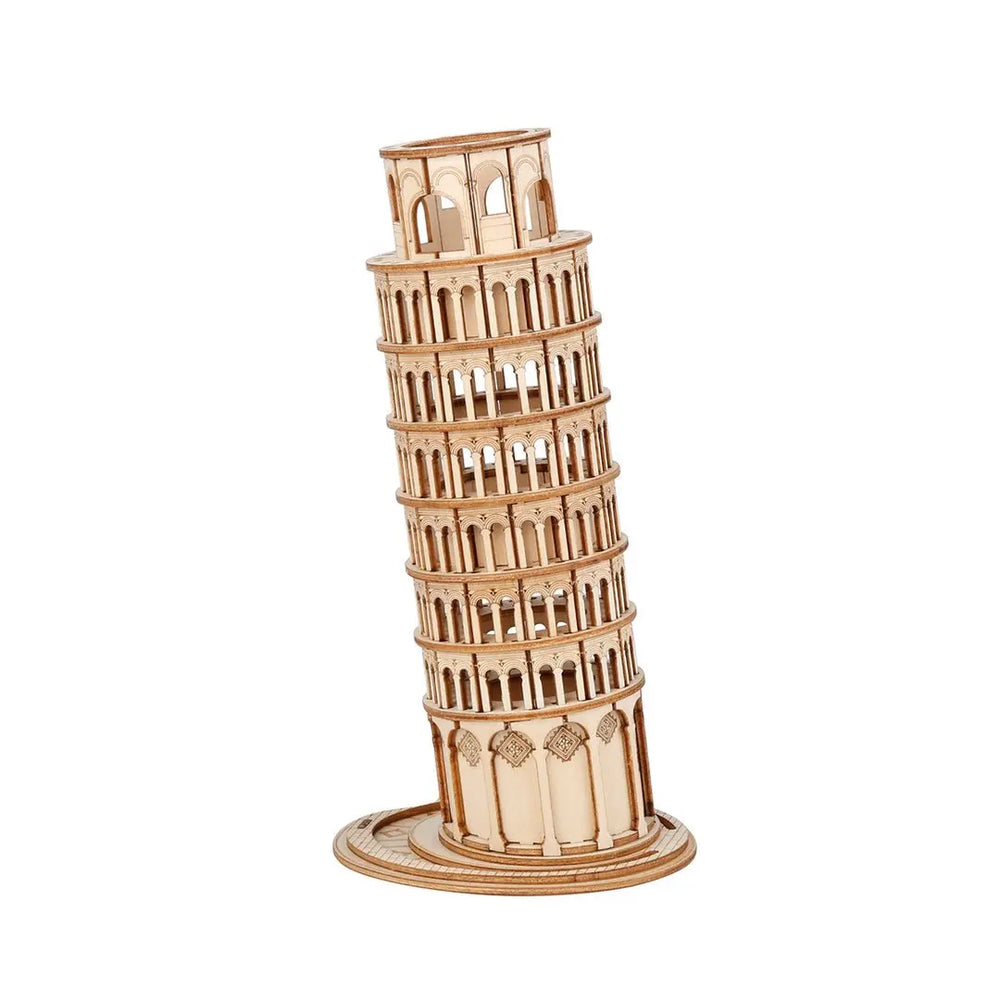 Holzbausatz Schiefer Turm von Pisa HOLZZEUG