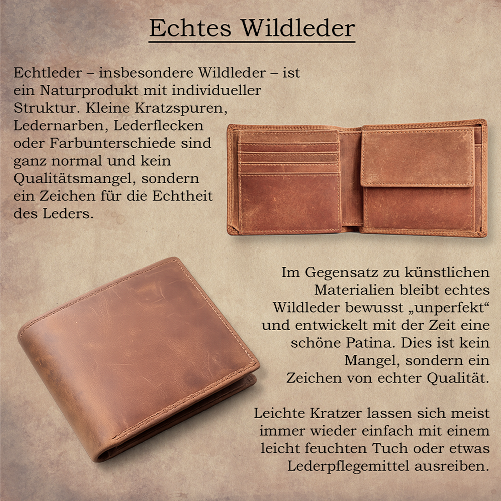 Detaildarstellung echtes Wildleder und Lederfehler