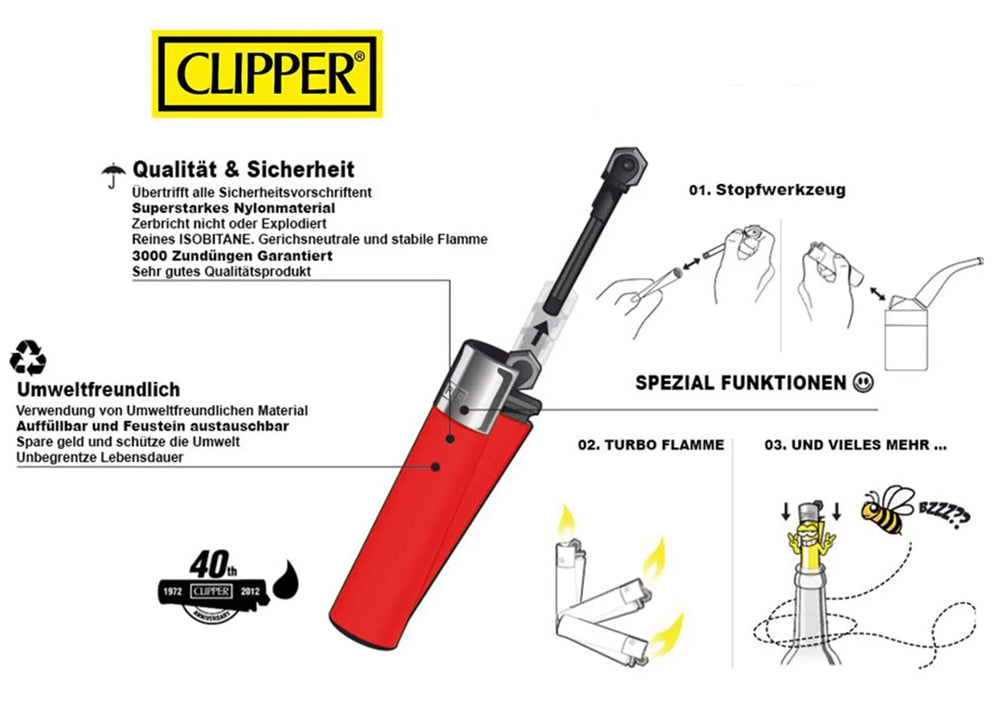 Original Clipper Large Feuerzeug mit Gravur inkl. Gravur & Geschenkbox in verschiedenen Farben HOLZZEUG