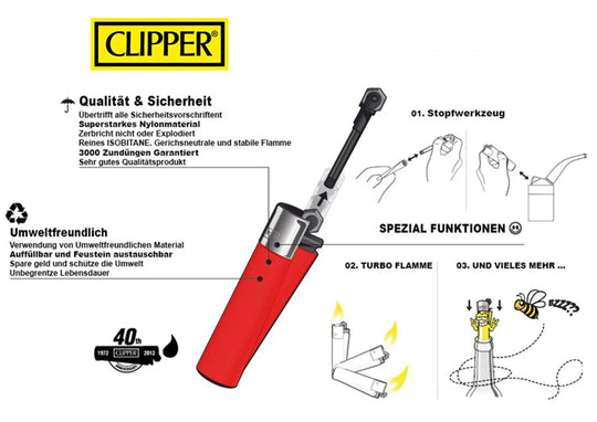 Original Clipper Large Feuerzeug mit Gravur inkl. Gravur & Geschenkbox in verschiedenen Farben HOLZZEUG