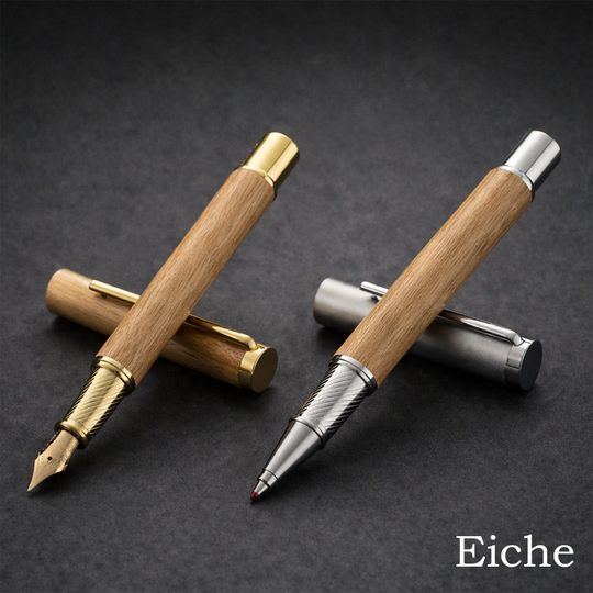 Personalisierter Füller - Holzart Eiche