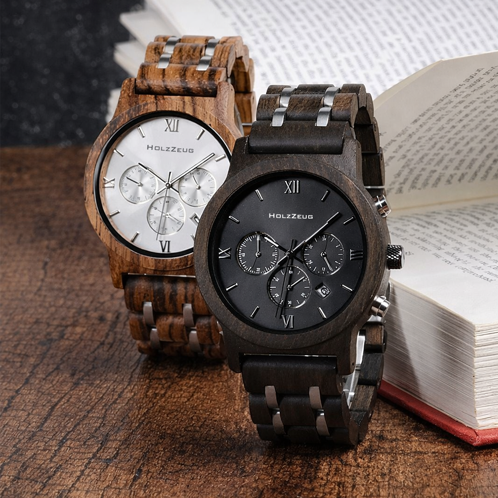 Personalisierte Armbanduhr "Chronos" von HOLZZEUG_Bild 2
