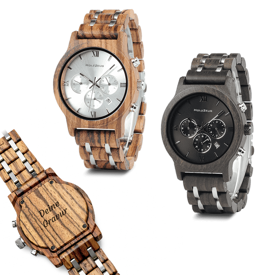 Personalisierte Armbanduhr "Chronos" von HOLZZEUG_Bild 1