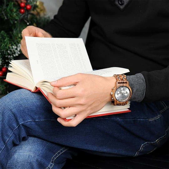 Personalisierte Armbanduhr "Chronos" von HOLZZEUG_Bild 7