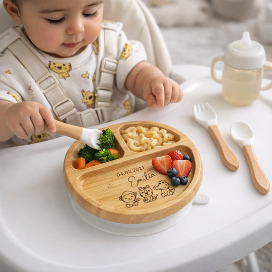 Gravierter Kinderteller