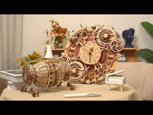 Laden und Abspielen von Videos im Galerie-Viewer, Mechanische Wanduhr
