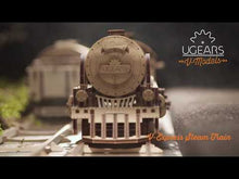 Laden und Abspielen von Videos im Galerie-Viewer, V-Express Dampflokomotive mit Tender
